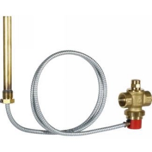 Bild von Honeywell Resideo Therm Ablaufsicherung TS131-ZA Messing 100 GradC, 1300mm, 3/4 ", ZA100,  Art.Nr. : TS131-3/4ZA100