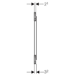 Bild von Geberit Duofix Montageplatte universell, Art.Nr. : 111.858.00.1