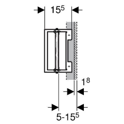 Bild von Geberit Duofix Montageplatte universell, Unterputz, Art.Nr. : 111.788.00.1