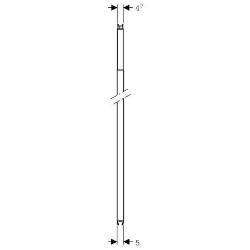 Bild von Geberit Duofix Ständer raumhoch H[cm]: 260–320 , h[cm]: 251, Art.Nr. : 111.872.00.1