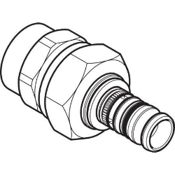 Bild von Geberit Mepla Übergangsverschraubung mit Innengewinde, DN 40, d 50 mm, Art.-Nr. 606.595.00.5