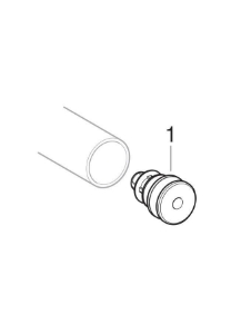 Bild von Geberit Schutzstopfen für Rohrende: d25 / 26mm, Art.-Nr. 603.913.00.1