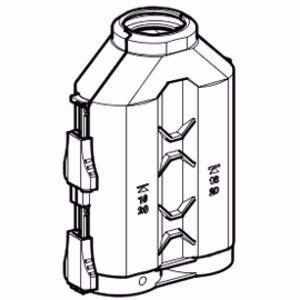 Bild von Geberit PushFit Dosenhals 90° , Art.Nr. : 242.146.00.1