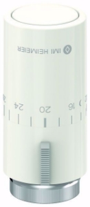 Bild von IMI Hydronic Engineering Thermostat-Kopf Halo 0°C - 28°C weiss RAL 9016, Art.Nr. : 7550-00.500