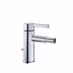 Bild von KWC BEVO Bidet A 115, flexible Anschlussschläuche, mit Ablaufgarnitur, Art.Nr. : 13.421.041.000FL