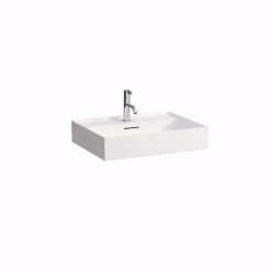 Bild von Laufen KARTELL BY LAUFEN - Waschtisch K'BYLAUFEN 60X46 WS MATT, 600 x 460 x 145, 1 Hahnloch 757, weiss matt, Art.Nr. : H8103337571041