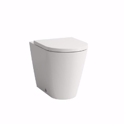 Bild von Laufen KARTELL BY LAUFEN - Stand-WC 'rimless', Tiefspüler, ohne Spülrand, Abgang waagerecht/senkrecht, 560 x 370 x 430, 400, LCC-weiss, Art.Nr. : H8233374000001