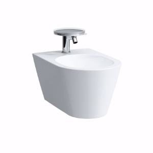 Bild von Laufen KARTELL BY LAUFEN - Wand-Bidet K'BYLAUFEN 55X37 LCC WS, 545 x 370 x 290, 1 Hahnloch 400, LCC-weiss, Art.Nr. : H8303314003021