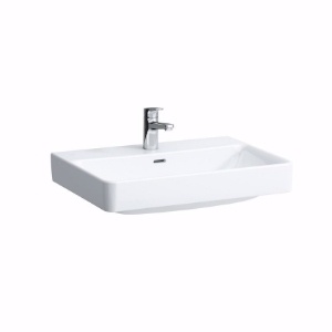 Bild von Laufen Pro S - Waschtisch PRO S 65X47 LCC WS, 650 x 465 x 175, 400, LCC-weiss, 1 Hahnloch, Art.Nr. : H8109644001041