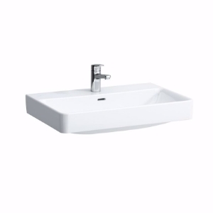 Bild von Laufen Pro S - Waschtisch PRO S 70X47 LCC WS, 700 x 465 x 175, 400, LCC-weiss, ohne Hahnloch, Art.Nr. : H8109674001091