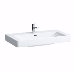 Bild von Laufen Pro S - Waschtisch PRO S 85X47 WEISS, 850 x 460 x 175, 000, weiss, 1 Hahnloch, Art.Nr. : H8139650001041