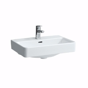 Bild von Laufen Pro S - Waschtisch 'compact', 550 x 380 x 170, 400, LCC-weiss, 1 Hahnloch, Art.Nr. : H8189584001041