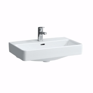 Bild von Laufen Pro S - Waschtisch 'compact', 600 x 380 x 170, 400, LCC-weiss, ohne Hahnloch, Art.Nr. : H8189594001091