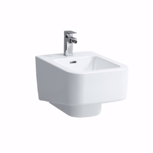 Bild von Laufen Pro S - Wand-Bidet PRO S 53X36 LCC WS, 530 x 365 x 300, 400, LCC-weiss, 1 Hahnloch, Art.Nr. : H8309614003021