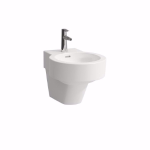 Bild von Laufen VAL - Wand-Bidet VAL 53X39 LCC WS, 400 LCC-weiss, 1 Hahnloch, 530 x 390 x 360, Art.Nr. : H8302814003021