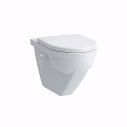 Bild von Laufen MODERNA R - Wand-WC 'rimless/comfort', Tiefspüler, ohne Spülrand, 000 weiss, 560 x 360 x 410, Art.Nr. : H8215460000001