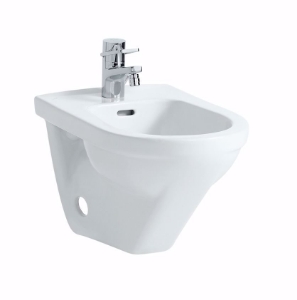 Bild von Laufen MODERNA R - Wand-Bidet MODERNA R 56X36 BEIGE, 018 beige, 1 Hahnloch, 560 x 360 x 350, Art.Nr. : H8305420183041