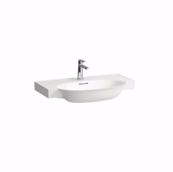 Bild von Laufen THE NEW CLASSIC - Waschtisch unterbaufähig NEWCLASSIC 80X48 WEISS, 000 weiss, 1 Hahnloch, 800 x 480 x 165, Art.Nr. : H8138550001041