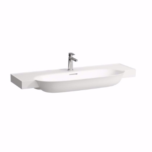 Bild von Laufen THE NEW CLASSIC - Waschtisch unterbaufähig NEWCLASSIC 120X48 LCC WS, 400 LCC-weiss, 1 Hahnloch, 1200 x 480 x 165, Art.Nr. : H8138584001041