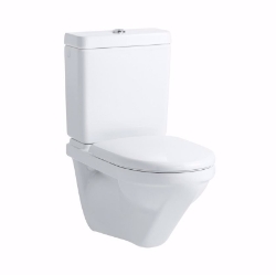 Bild von Laufen MODERNA R - Wand-WC rimless für Spülkaste, Tiefspüler, ohne Spülrand, 000 weiss, 670 x 360 x 340, Art.Nr. : H8205490000001