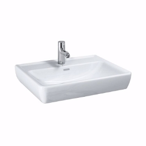 Bild von Laufen PRO - Waschtisch PRO 55X48 WEISS, 550 x 480 x 170, ohne Hahnloch 000, weiss ohne Hahnloch , Art.Nr. : H8189510001091