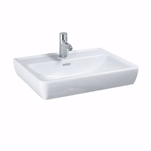 Bild von Laufen PRO - Waschtisch PRO 60X48 WEISS, 600 x 480 x 170, ohne Hahnloch 000, weiss ohne Hahnloch , Art.Nr. : H8189520001091