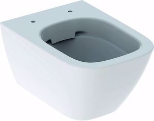 Bild von Geberit Smyle Square Wand-WC spülrandlos Tiefspüler verkürzt T=49cm, weiss, Art.Nr.: 500.379.01.1