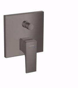 Bild von Hansgrohe Metropol Einhebel-Wannenmischer Unterputz mit Hebelgriff, brushed black chrome , Art.Nr. : 32545340