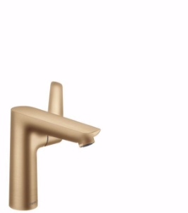 Bild von Hansgrohe Talis E Einhebel-Waschtischmischer 150 mit Zugstangen-Ablaufgarnitur, brushed bronze , Art.Nr. : 71754140