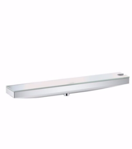 Bild von Hansgrohe Rainfinity Wandanschluss mit Brausenhalter Porter 500 rechts und Duschablage, chrom , Art.Nr. : 26858000