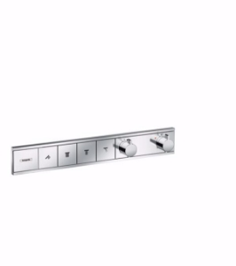 Bild von Hansgrohe RainSelect Thermostat Unterputz für 4 Verbraucher, chrom , Art.Nr. : 15382000