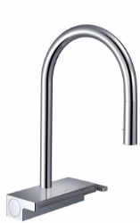 Bild von Hansgrohe Aquno Select M81 Einhebel-Küchenmischer 170, Ausziehbrause, 3jet, chrom , Art.Nr. : 73837000