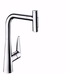 Bild von Hansgrohe Talis Select M51 Einhebel-Küchenmischer 300, Ausziehbrause, 2jet, chrom , Art.Nr. : 72823000