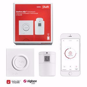 Bild von Danfoss AllyTM Starter Pack (Gateway + Radiator Thermostat) , Art.Nr. : 014G2440