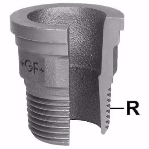 Bild von GF-JRG Einlegteil, flachdichtend, Nr. 371 3/4" schwarz , Art.Nr. : 770371105