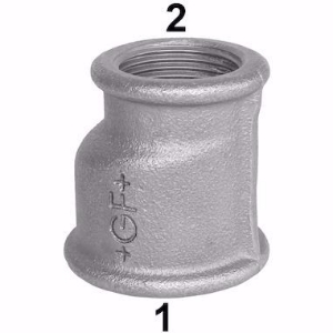 Picture of +GF+ 260 Muffe exzentrisch, reduziert, Dim. (1-2): 11/4" ‑ 1", Art.Nr.: 770260119