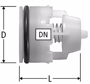 Bild von Nussbaum  95040 Rückflussverhinderer-Patrone zu Sicherheitsgruppen, Grösse: 50, Art.Nr. 95040.26