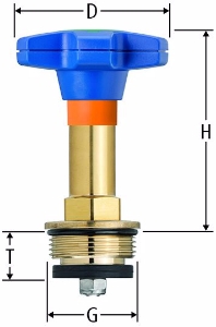 Bild von Nussbaum  95300 Easy-Top-Oberteil zu Schrägsitzventilen und Batterieventilen, Grösse: 1¼, Art.Nr. 95300.07