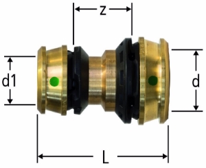 Bild von Nussbaum  84236 Optiflex-Flowpress-Kupplung, Grösse: 16, Art.Nr. 84236.21