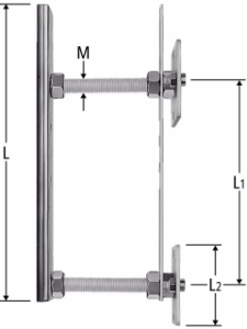 Bild von Nussbaum  85072 Optiflex-Doppel-Halterung zu Optiflex-Dosen, Grösse: , Art.Nr. 85072.21