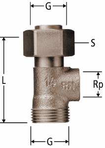 Bild von Nussbaum  86018 Optiflex-T-Stück zu Optiflex-Verteilern, Grösse: ¾ x 16/20, Art.Nr. 86018.21