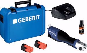 Bild von Geberit Pressgerät ACO 203plus [2] in Koffer mit FlowFit Einsatz, Art.Nr. :691.022.P1.1