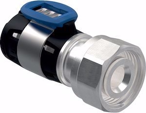 Bild von Geberit FlowFit Anschluss für Eurokonus d16mm, G3/4", venickelt, Art.Nr. :619.260.22.1