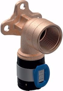 Bild von Geberit FlowFit Anschlusswinkel 90° d20mm, Rp1/2", L 7.8cm, Art.Nr. :620.771.00.1