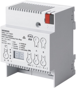 Bild von Siemens KNX/DALI Gateway Twin plus, 2 Kanäle, Art.Nr.: 5WG1141-1AB21