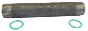 Bild von Siemens Zählerersatzstück G  3/4", Länge = 110 mm, inkl. 2 Flachdichtungen, Art.Nr.: WZM-G110