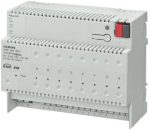 Bild von Siemens Binäreingabegerät, 8 Eingänge für AC/DC 12...230 V, Art.Nr.: 5WG1263-1EB01