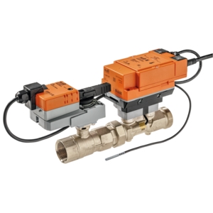 Bild von Belimo - Elektr. 2-Weg-PI-RKH Belimo Energy Valve™ mit Notstellfunktion, AC/DC 24 V, BACnet IP, BACnet MS/TP, Modbus TCP, Modbus RTU, MP-Bus, 2...10 V, DN 20, Innen- und Aussengewinde, Rp 3/4"G 1", PN 25, ps 1600 kPa, V'nom 0.69 l/s, Mediumstemperatur -10...120°C [14...248°F], Art.Nr. : EV020R2+KBAC