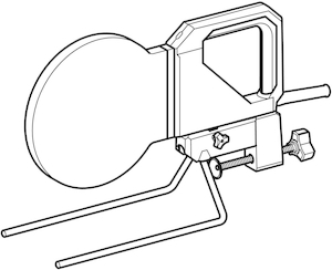 Bild von Geberit Schweissspiegel KSS-160, 230 V, Art.Nr. :359.641.P4.2