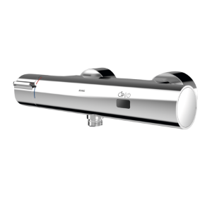 Picture of KWC F5E-Therm F5ET2003 Elektronik-Thermostatbatterie Zusätzliche Verbindungen:nein, mit Rückflussverhinderer:ja, Berechnungsdurchfluss Trinkwasser:0.15 l/s, Art.Nr. : 2030036691